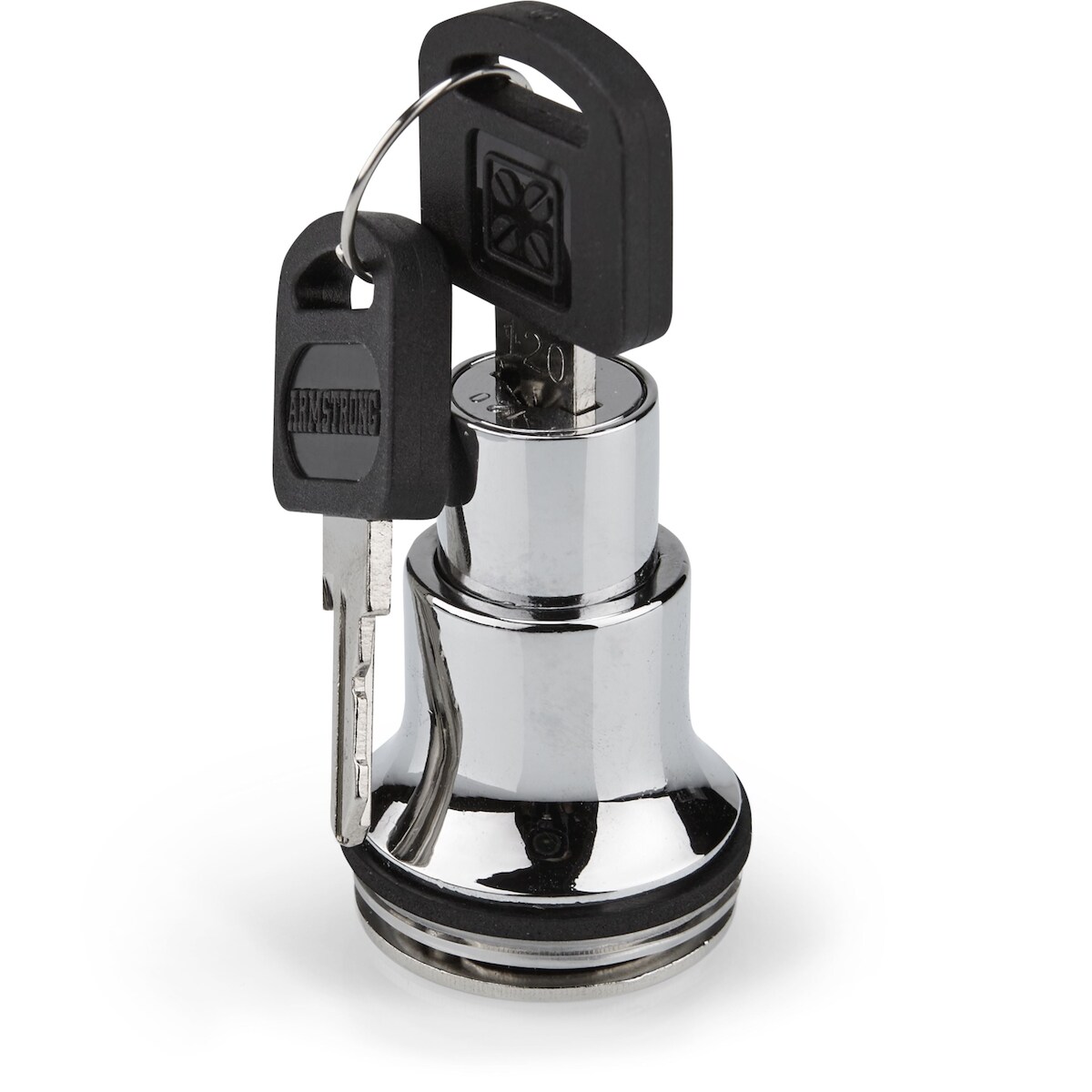 Schloss mit 2 Ersatzschlüsseln für Schaukasten de luxe Image