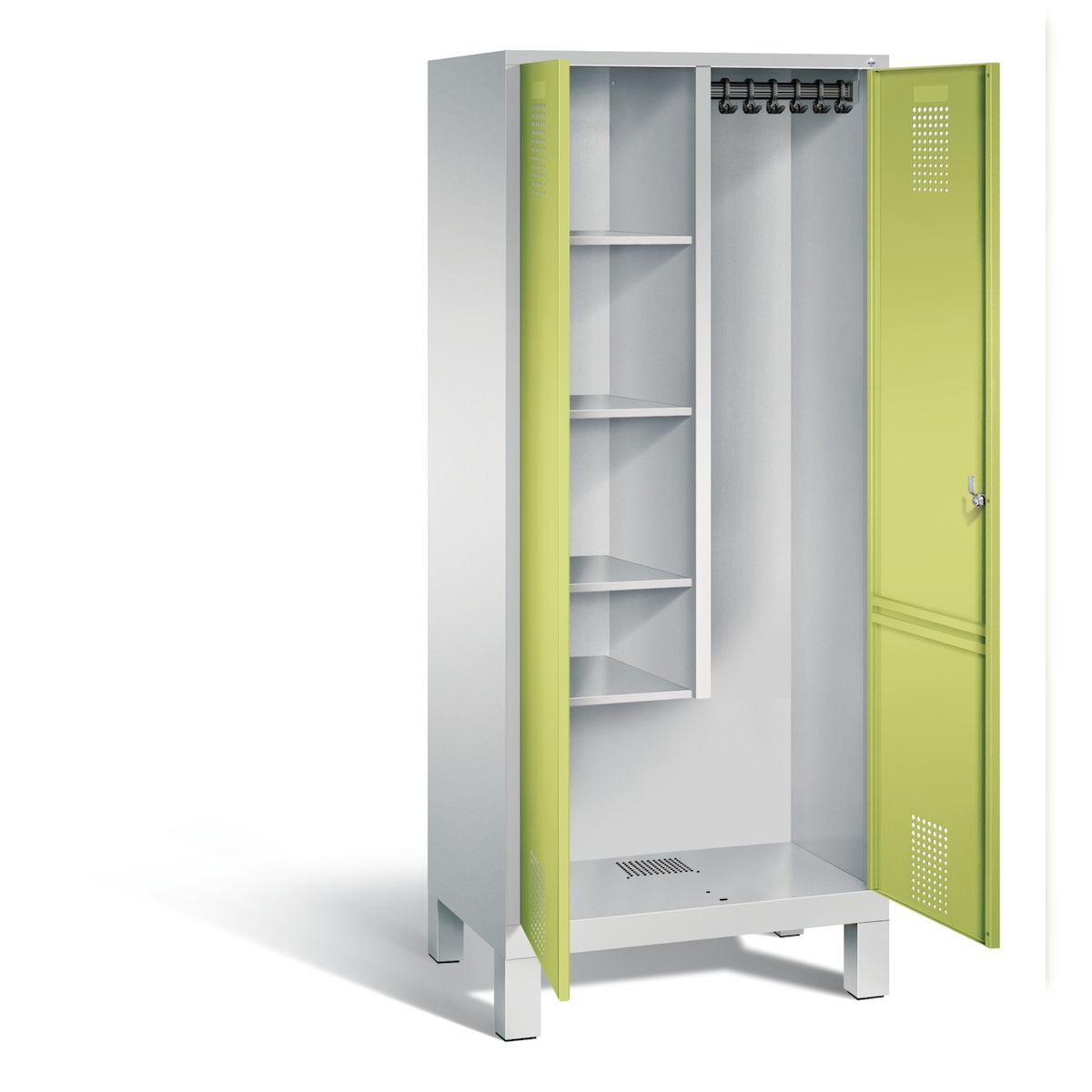 C+P Putzmittel-Spind Evolo, H1850xB810xT500mm Image