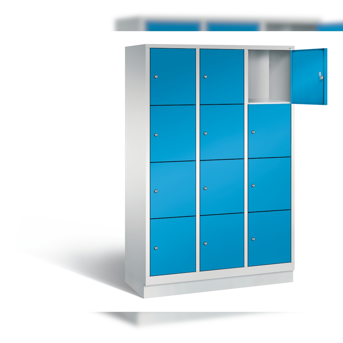 C+P Schließfachschrank Evolo, H1800xB1200xT500mm Image
