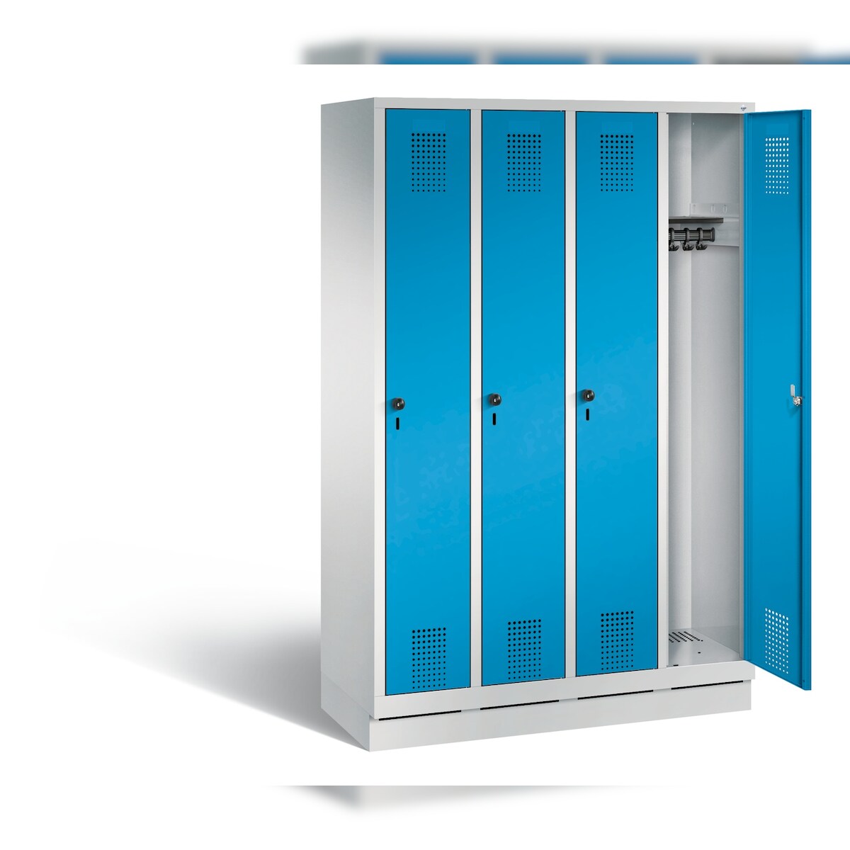 C+P Garderobenschrank Evolo, H1800xB1190xT500mm Image