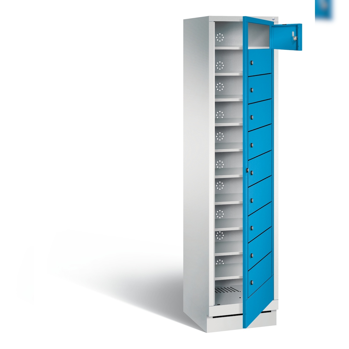 C+P Wäsche-Ausgabeschrank Evolo, H1800xB420xT500mm Image