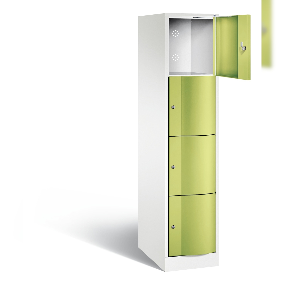 C+P XL-Schließfachschrank Resisto, H1950xB396xT640mm Image