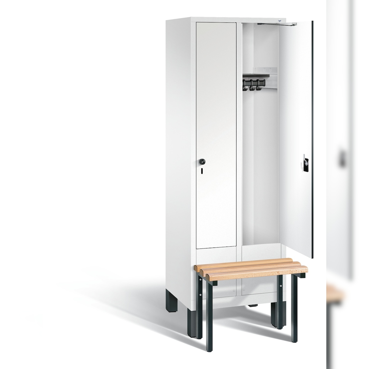 C+P Garderobenschrank Evolo, H1850xB610xT815mm Image