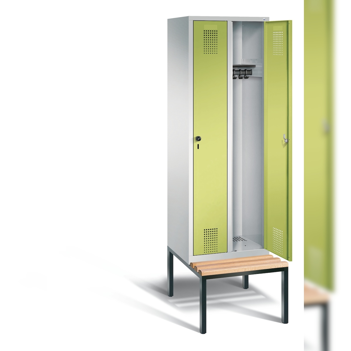 C+P Garderobenschrank Evolo, H2090xB610xT815mm Image