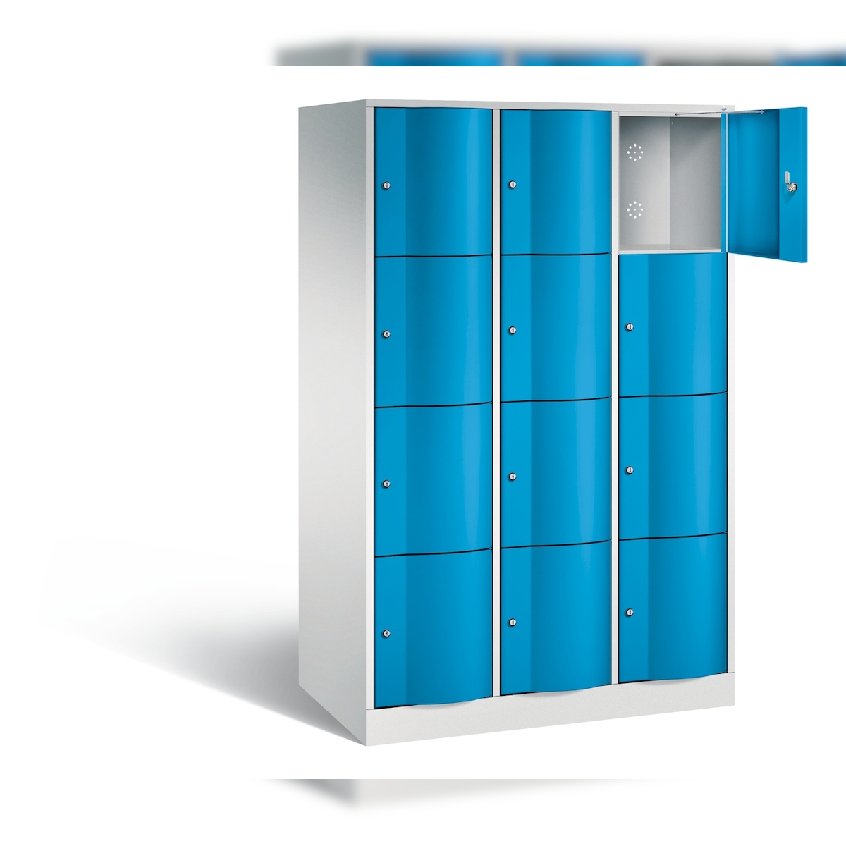 C+P XL-Schließfachschrank Resisto, H1950xB1148xT640mm Image