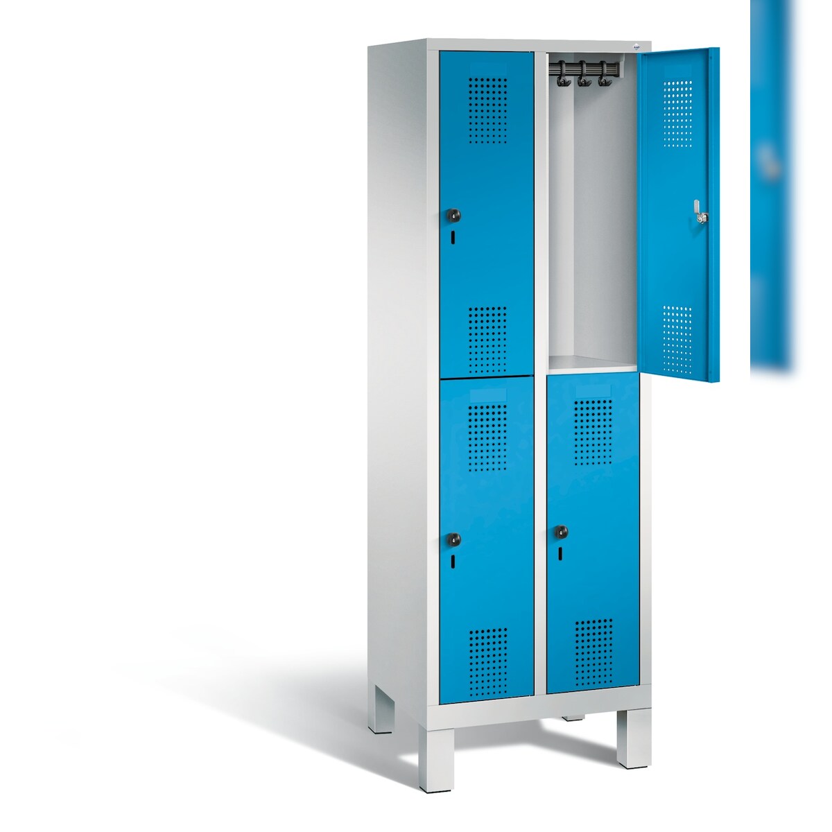 C+P Spind doppelstöckig Evolo, H1850xB610xT500mm Image