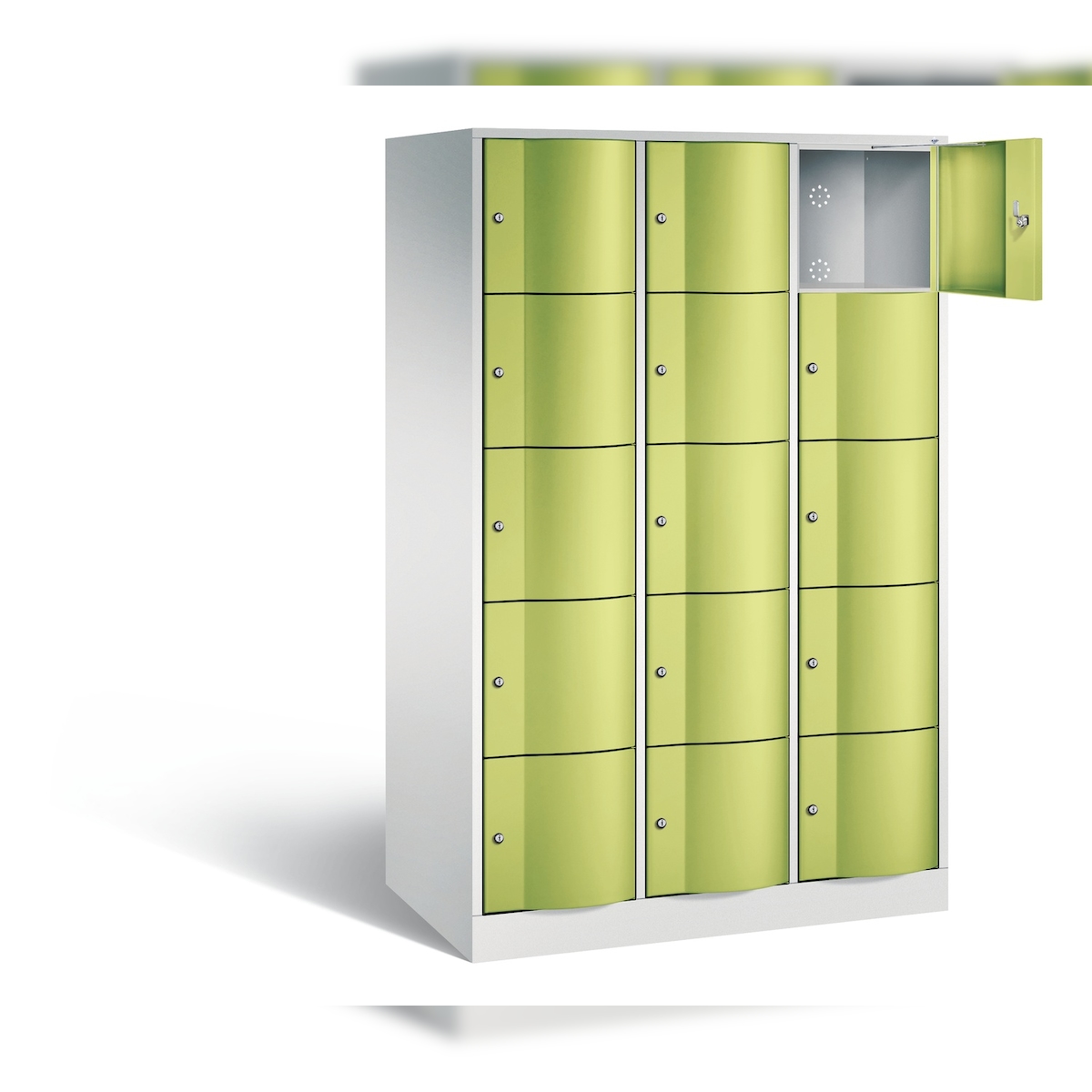 C+P XL-Schließfachschrank Resisto, H1950xB1148xT640mm Image