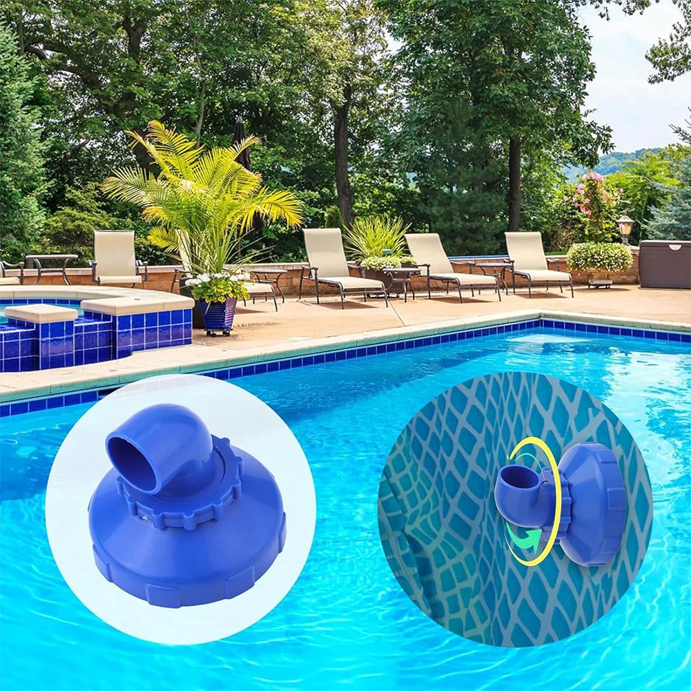 Pool-Einlassdüse, 360 Grad drehbar, Schwimmbad-Rücklaufstrahl, Pool-Jet-Düse, Ersatz für Intex Outlet Pool-Düsen Image