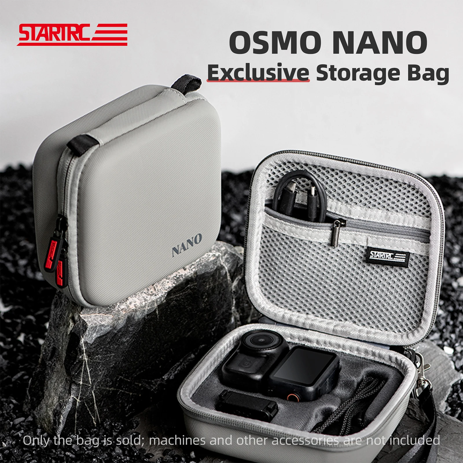 Tragetasche PU Aufbewahrungstasche Tragbare Handtasche für DJI Osmo Nano Zubehör Image