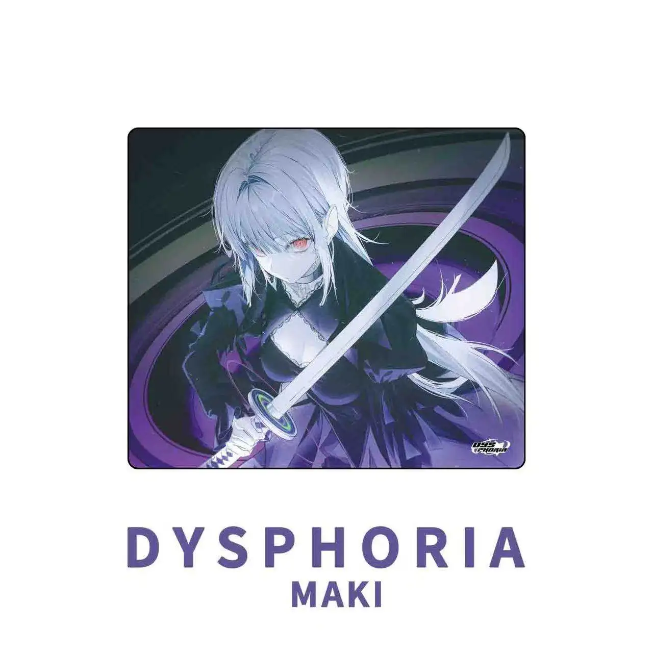 DYSPHORIA MAKI (Stoffversion) 4 mm weiches Speed-Mauspad – für APEX OW Long TTK-Spiele Image
