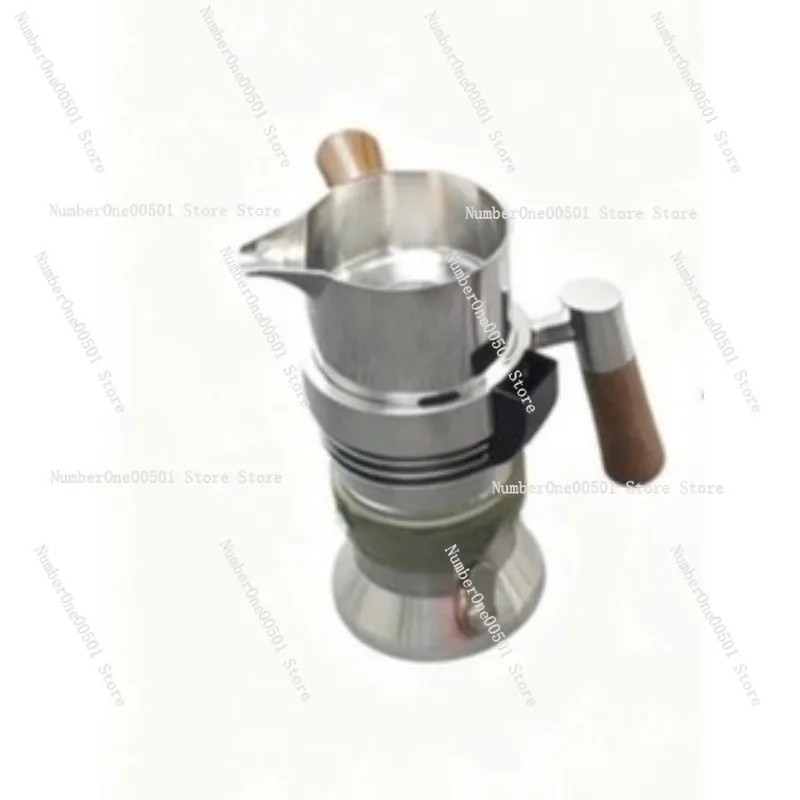 9Barista Kaffeemaschine Espressomaschine Edelstahl Titan Jet Extraktion Outdoor Image