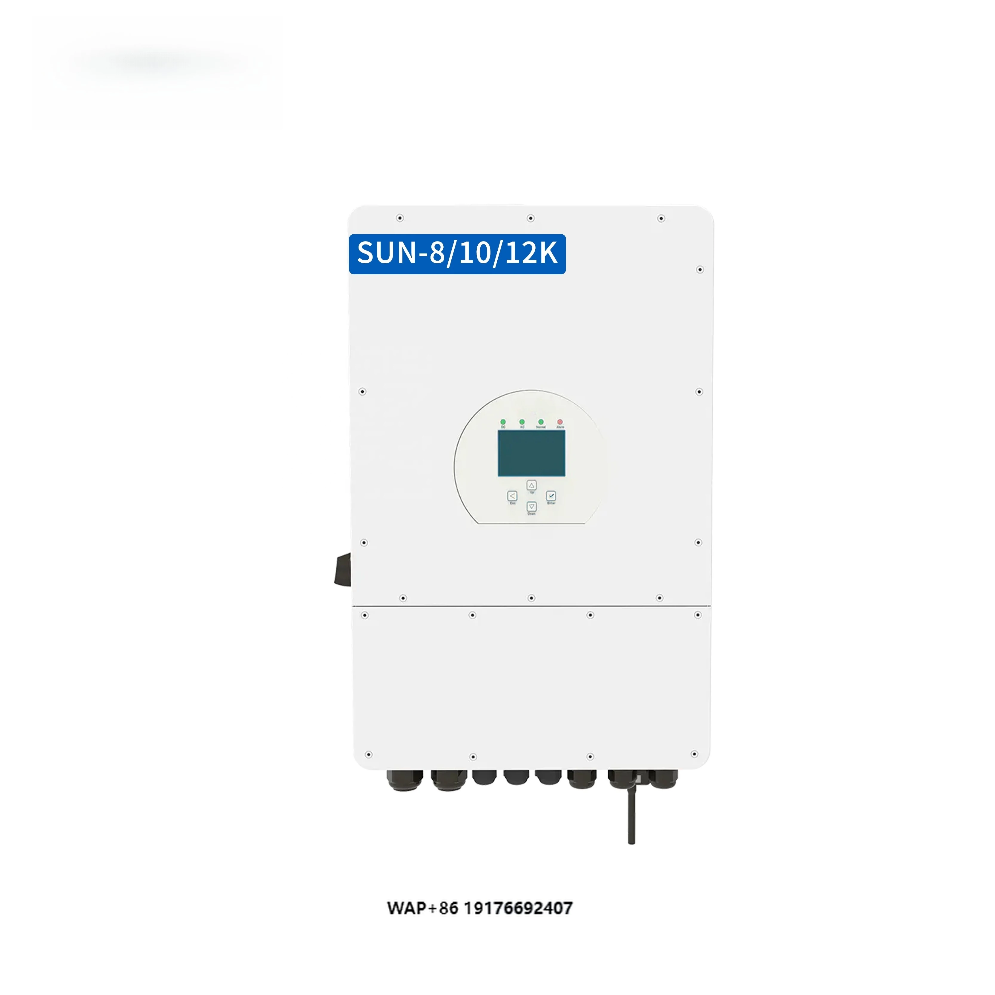 Deye 18 kW 20 kW 22 kW 23 kW 25 kW hocheffizienter dreiphasiger Solarwechselrichter mit Netzschnur Image