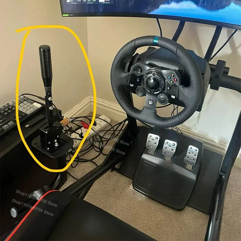 Handbremse für Logitech G29/G27/G25 PC Hall-Sensor USB SIM Racing für Thrustmaster T300 T500 Rennspiele Lenkrad Image
