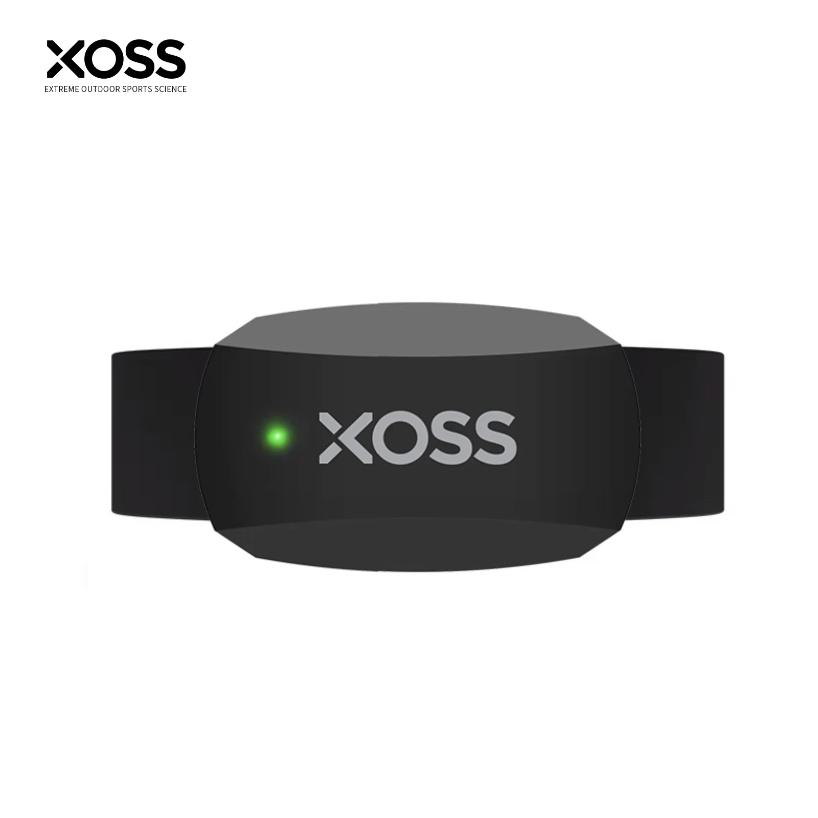XOSS X2 Herzfrequenzsensor Monitor Brustgurt Bluetooth ANT+ HRM Wireless Health Fitness Smart Fahrradsensor Image