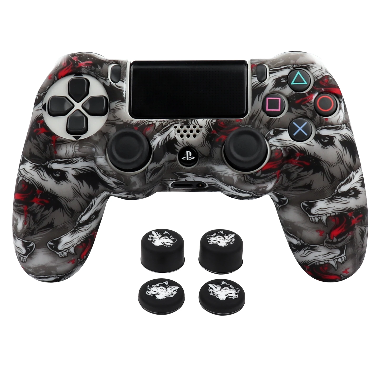 Soft Silicone Game Controller Covers Universal Fit for PS4 / PS5 / Xbox One S X / Xbox Series S X Gamepad Cases Skins Video Game