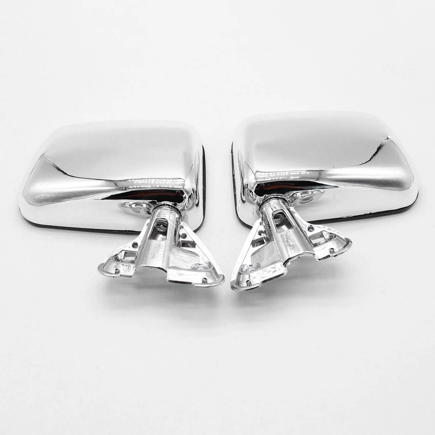 Sinistra + Destra Auto Chrome Specchietto retrovisore Porta Laterale Specchio di Montaggio Per Toyota Hilux 1997-2001 Specchietto retrovisore-ABQF