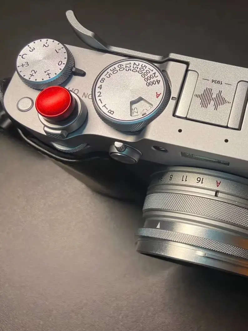 Kamera-Auslöser aus Aluminium, kompatibel mit Fujifilm X-T5/XT4/XT3/XT2/XT50/XT30 II/XT30/XT20/XT10, X100VI/V/F/T/S, X10/20/30, Image