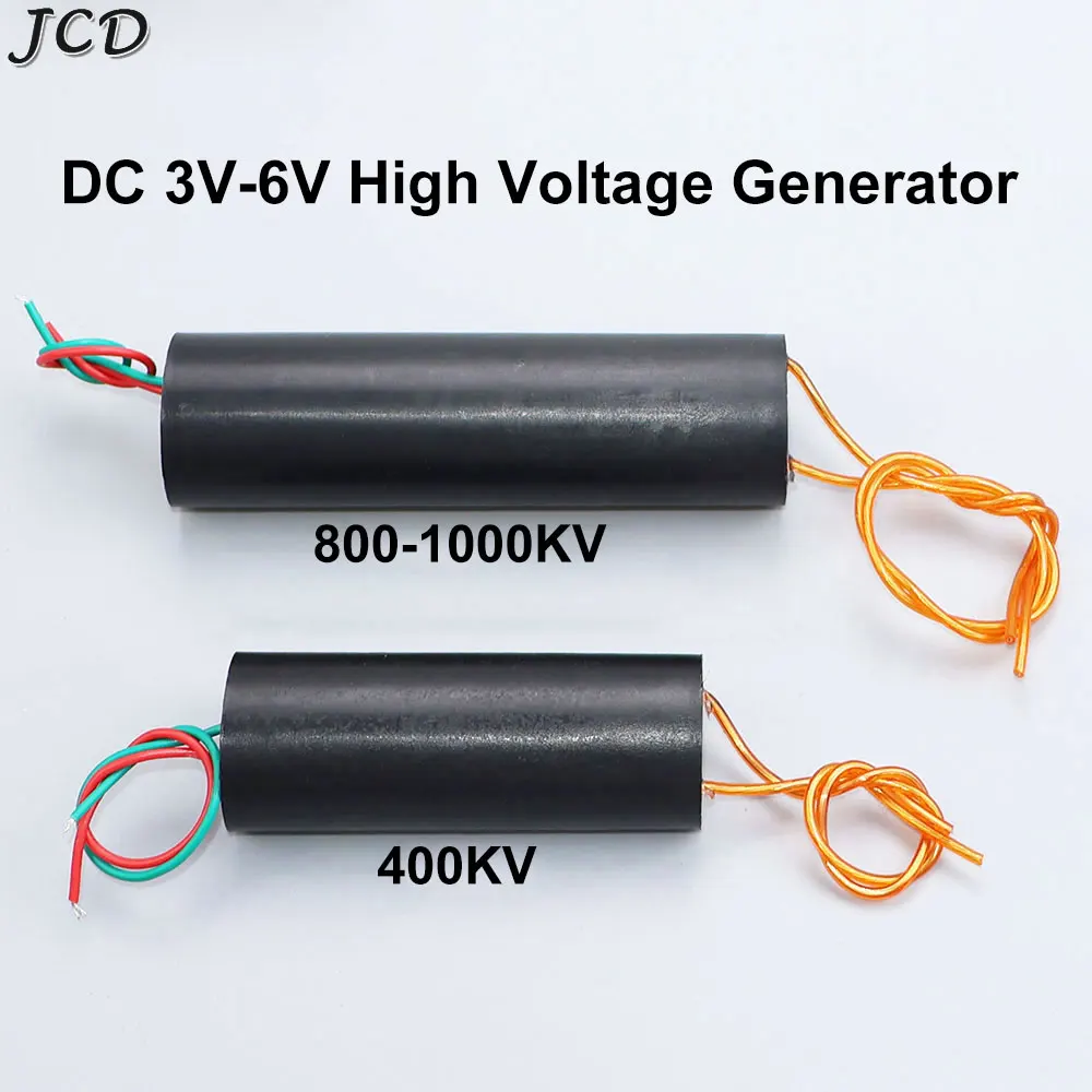 Modulo di Alimentazione JCD 1PC DC 3V-6V 400KV 1000KV Boost Step-Up, Generatore di Alta Tensione 400000V 1000000V per Progetti Elettronici ﻿