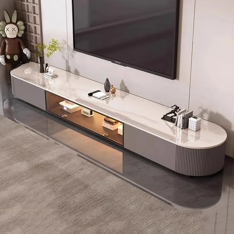 Wohnzimmer Nordic Tv Ständer Mobile Display Luxus Regal Schubladen Vintage Tv Tisch Designer Archivadores Platzsparende Möbel Image