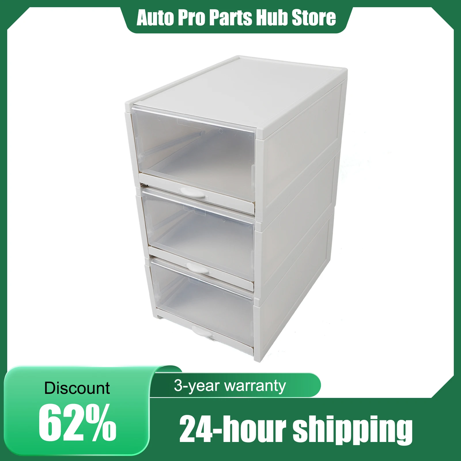 3er-Pack Schubladen-Schuh-Aufbewahrungsbox, durchsichtiger stapelbarer Schuh-Organizer aus Kunststoff, durchsichtiger Schuhbehälter-Organizer, 33,2 x 25,8 x 18,3 cm