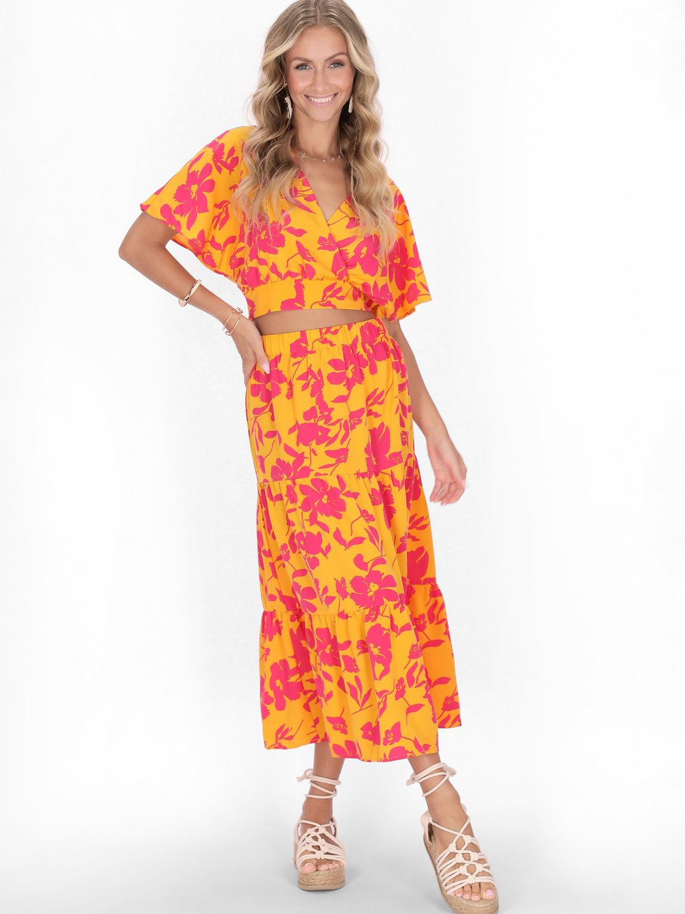 IZIA Rock Damen gelb, L