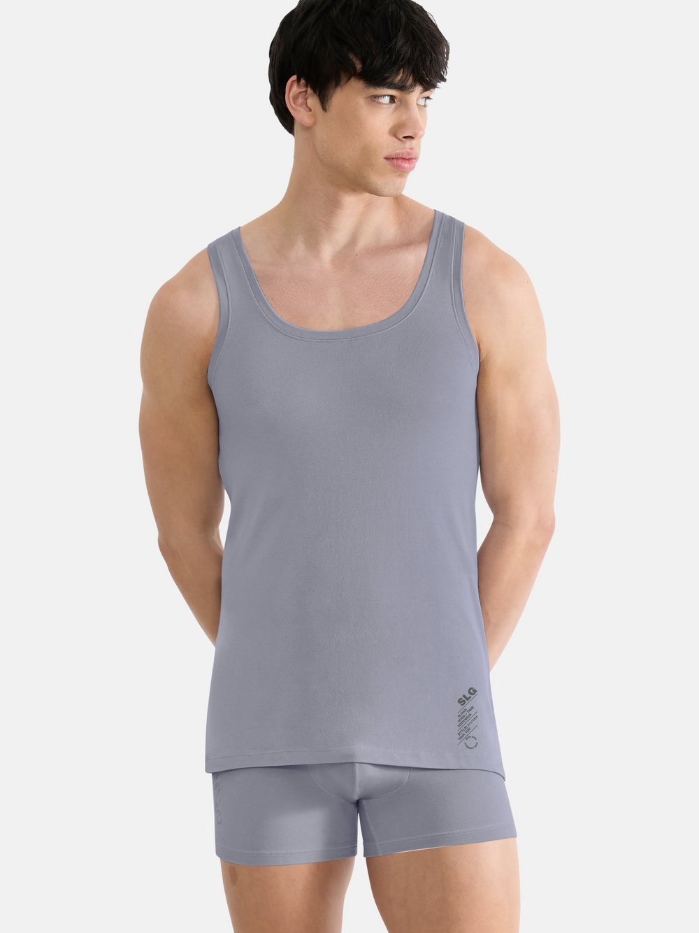 sloggi Unterhemd Herren grau, M Image