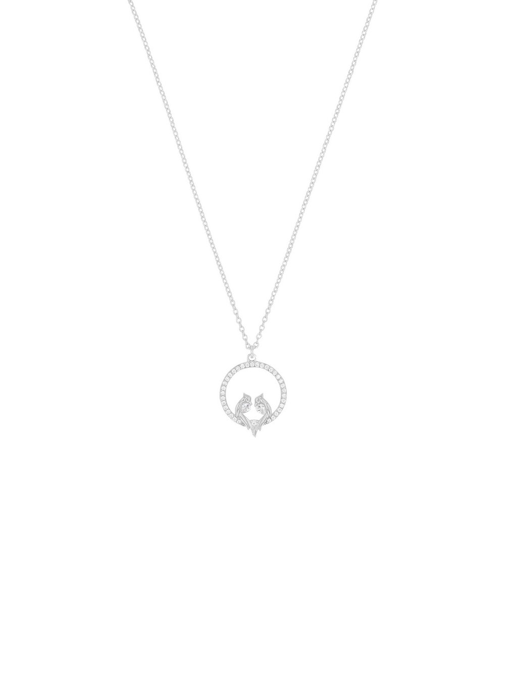 amor Kette mit Anhänger Damen silber, 45 Image