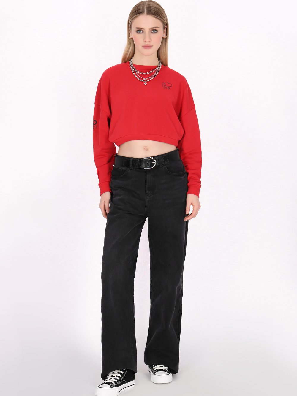 MyMo Sweatshirt Damen rot, S Image