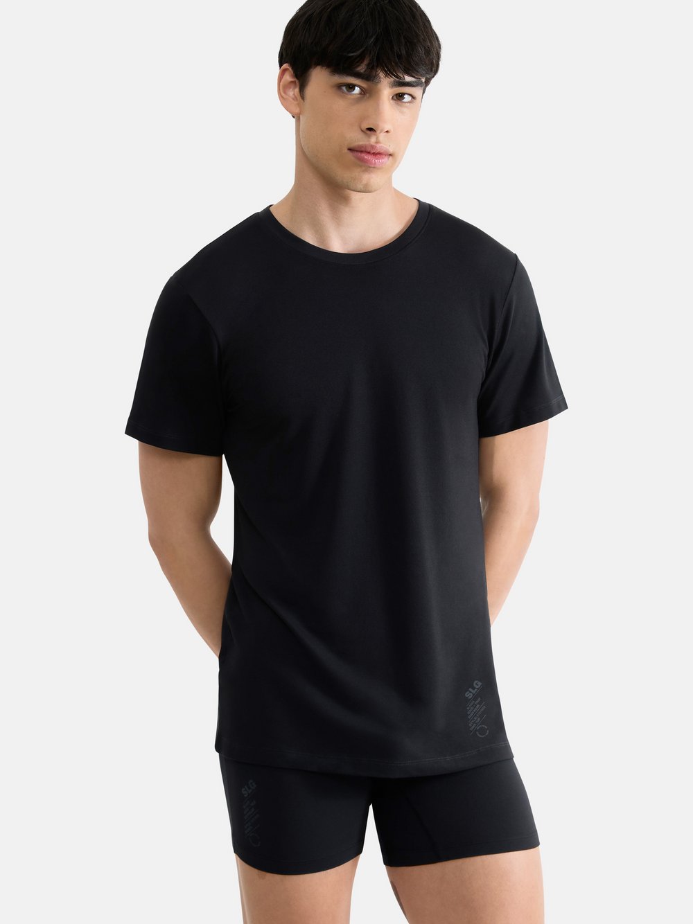 sloggi Unterhemd Herren schwarz, L Image