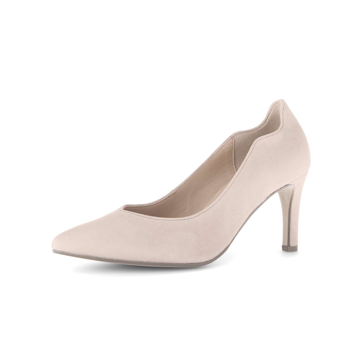 Pumps GABOR "Eleganter Pumps Rauleder", Damen, Gr. 40, rosa, Schuhe Pumps