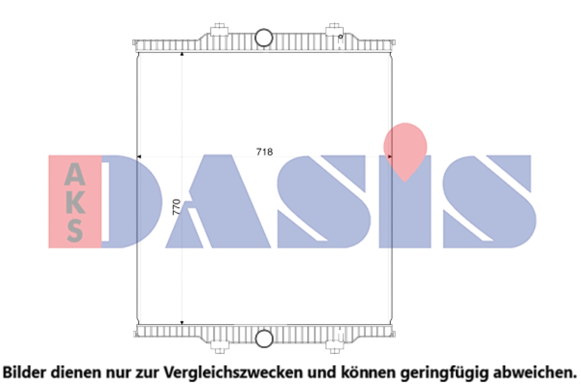 AKS DASIS Universal 400058N für IVECO 587543352 5801643382 5802422262 Image