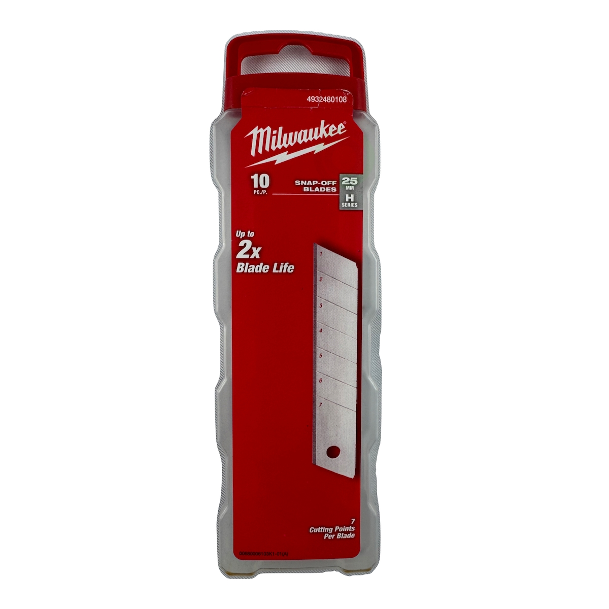 TRIZERATOP Milwaukee Abbrechmesser, Cutter, Ersatzklinge 25mm 4932480108 Image