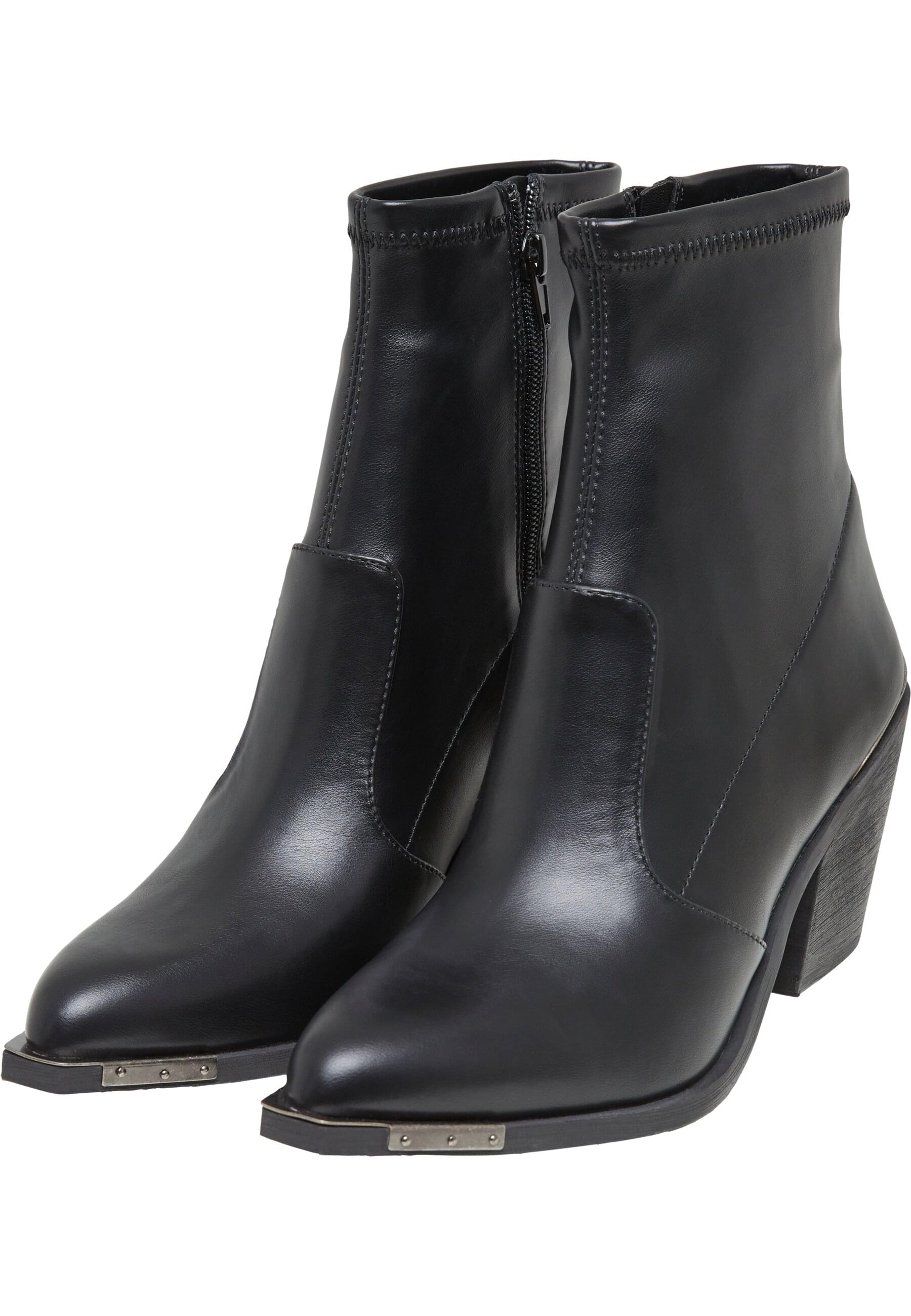 Stiefel BUFFALO "Buffalo west boot lo", Damen, Gr. 40, schwarz, Kunstfaser, unifarben, Schuhe Stiefel