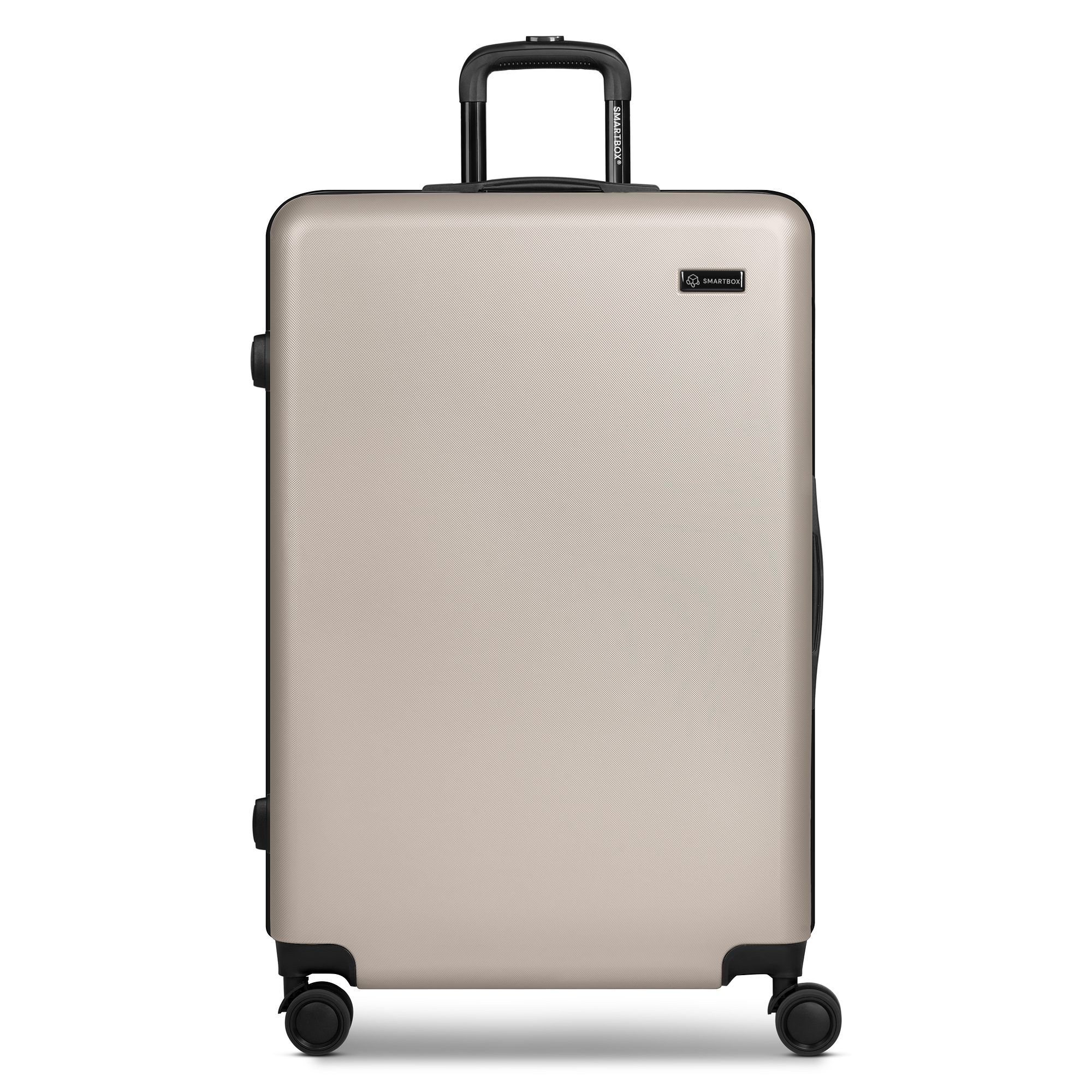Trolley SMARTBOX "Edition 05 4 Rollen Trolley 76 cm", Gr. 101 l, sanftes weiß, ABS, Koffer