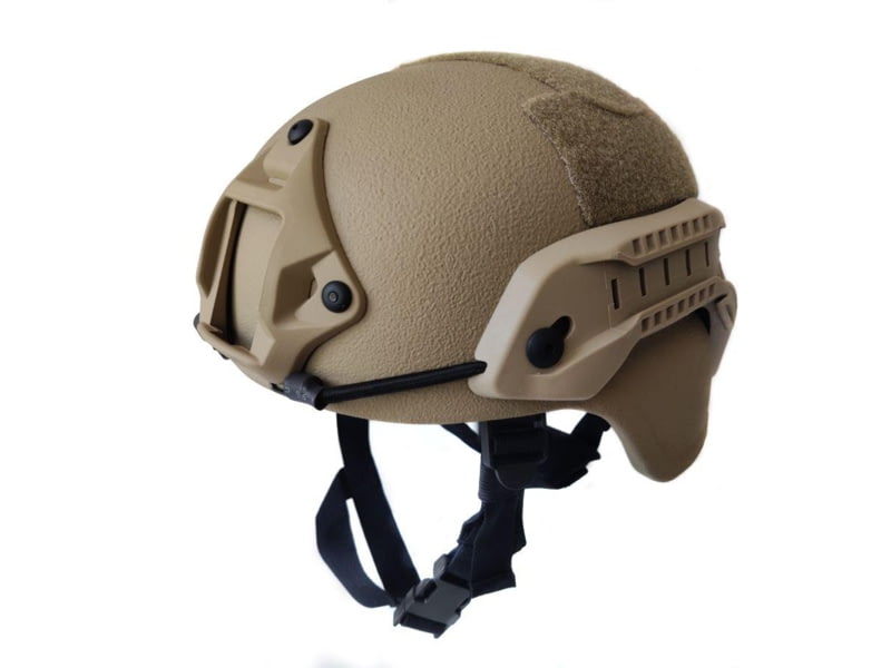 221B Tactical L3A Legacy MICH Ballistic Helmet Tan Small/Medium LSSMICHHELM-S/M-TAN