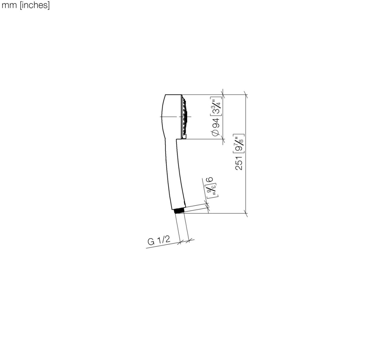 Dornbracht Handbrause MADISON 28002978 Bronze 28002978-42 Image