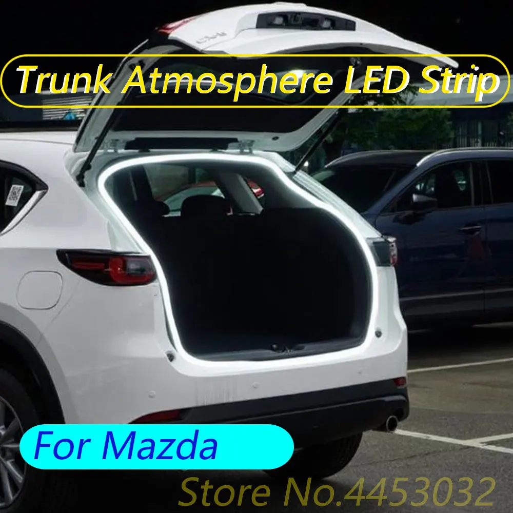 Auto Stamm Licht Streifen Für Mazda CX-5 CX-50 CX-30 Atenza Axela 3 6 CX-8 CX-7 MX-5 MX-30 LED Innen Atmosphäre Licht 12 V 4 M Image