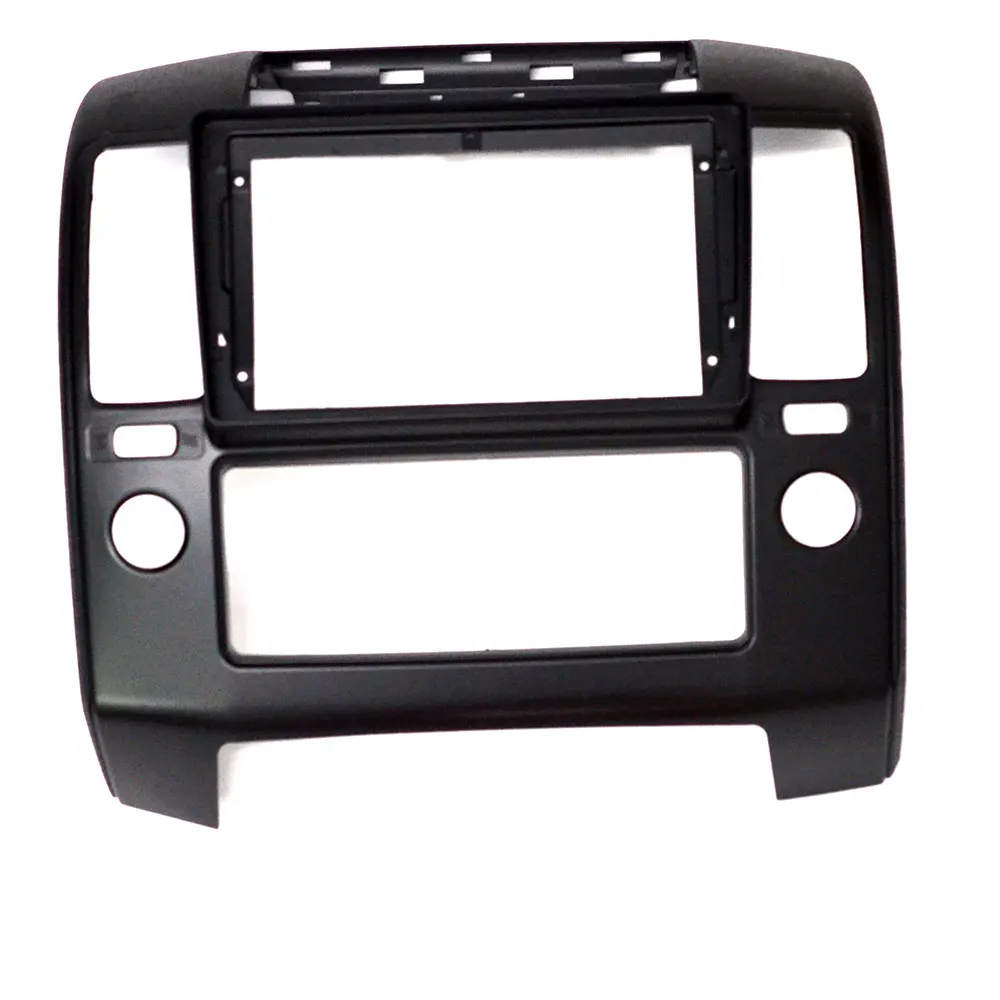 2 Din Panel Dash Rahmen 9 Zoll Auto Radio Fascias Für Nissan NAVARA D40 2006-2012 Android MP5 GPS Video Player Image