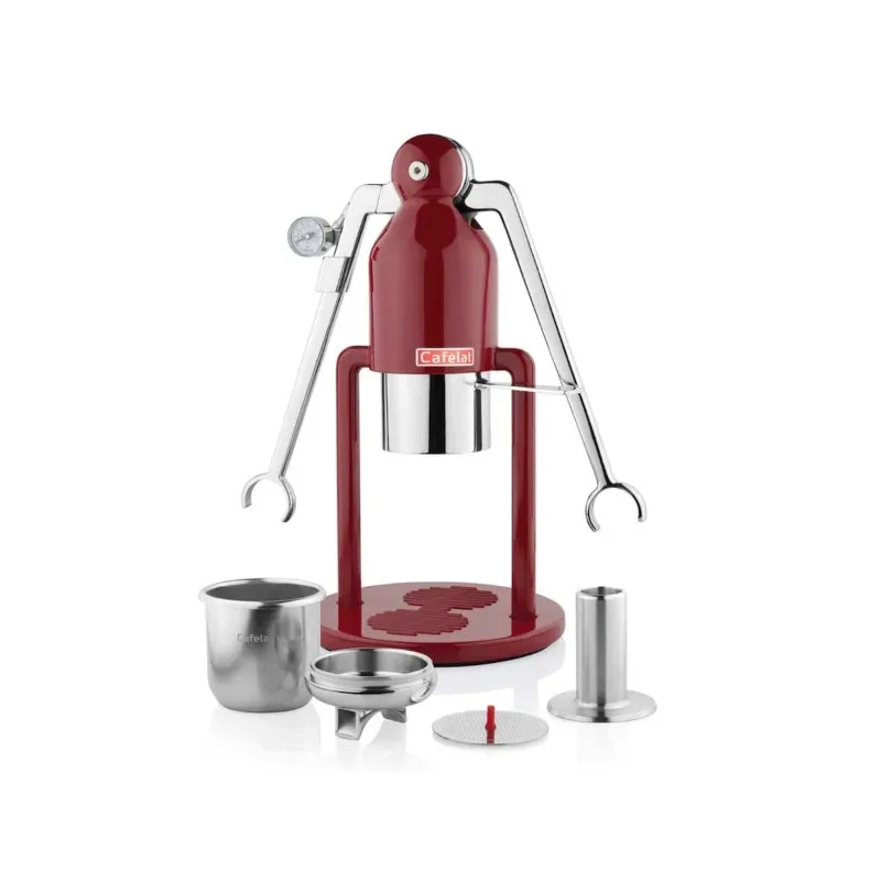 Handpresse Kaffeeroboter Unplugged Espressomaschine Home Image