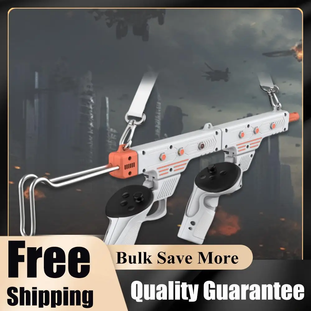 VR-Gewehrschaft VR-Spiel-Zubehör VR-Controller-Schaft Gewehr-Adapter Schießcontroller-Griff für Meta Quest 3/Quest 3S Image