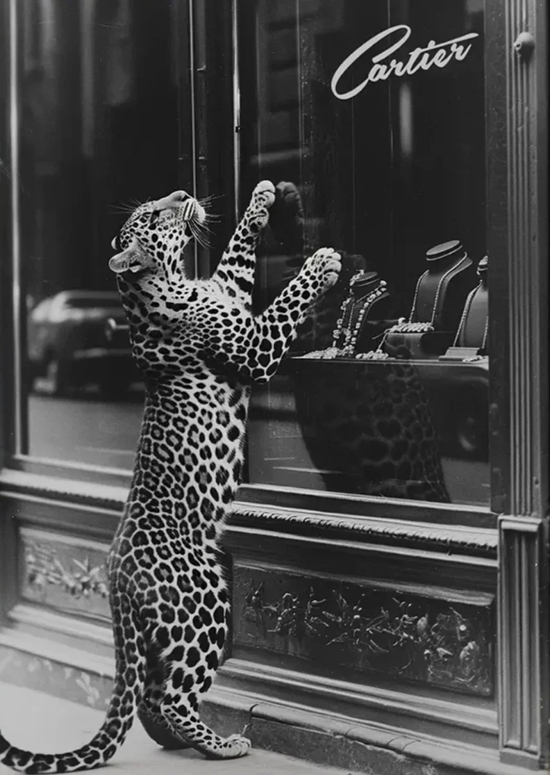 Schwarz-weiße Luxus-Autos, Schuhe, Wein-Leinwandgemälde, Leoparden-Poster, Druck, Wand, modische Kunst für Wohnzimmer, Zuhause, Büro