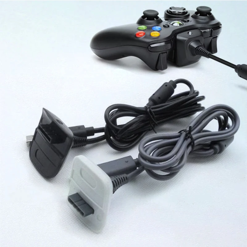 1 STÜCK 1,5 m USB-Ladekabel für Xbox 360 Wireless Game Controller Gamepad Joystick Netzteil Ladegerät Gaming Zubehör