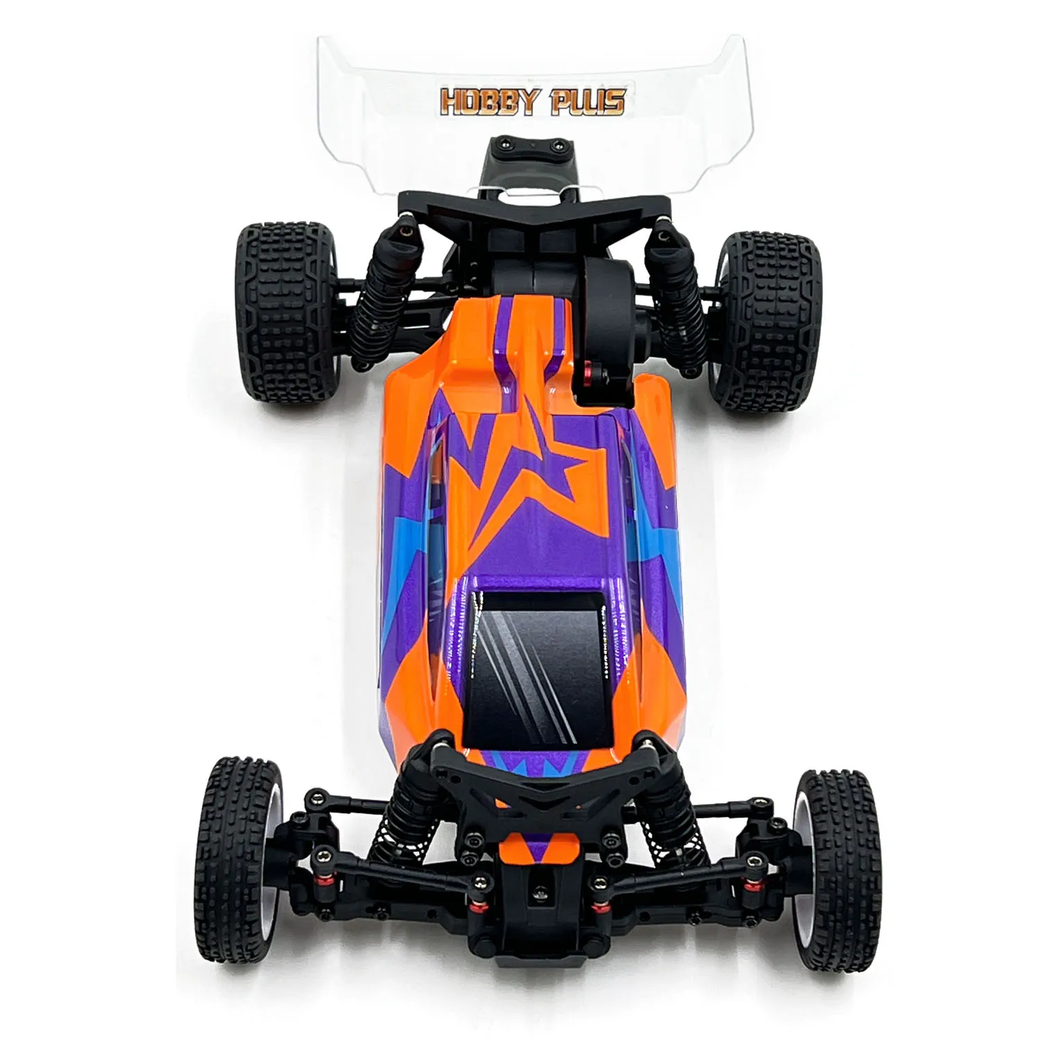 Hobby Plus RC Off Road Auto 1/24 Fernbedienung Desert Buggy RWD Speck-B Bürstenmotor Flysky ESC Batterie Kein Licht Sound RTR
