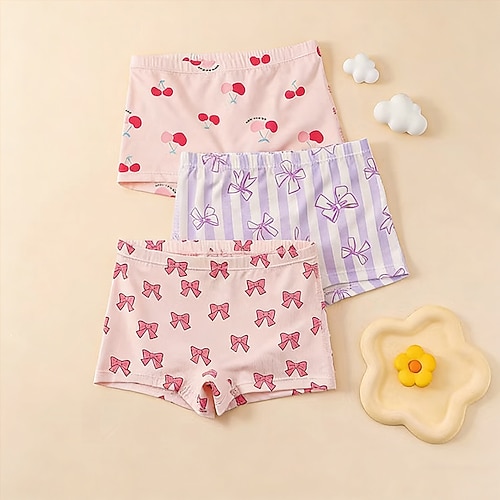 Mädchen Tiermotiv / Cartoon Unterwäsche Baumwolle Niedlich / Basic Kinder 4-12 Jahre Normale Passform Heim / Innen Image