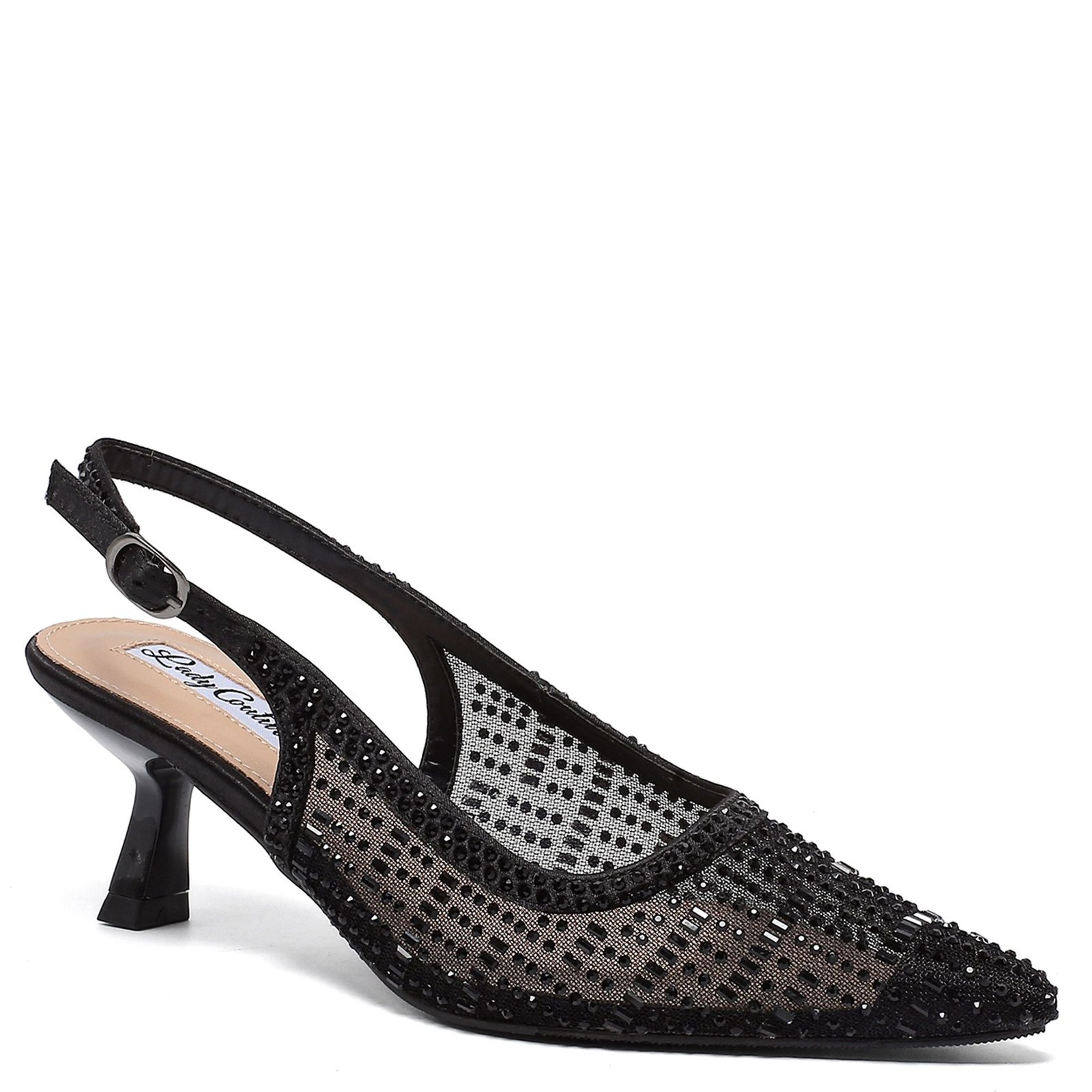 Lady Couture of NY Linda - Womens 11 Black Pump Medium