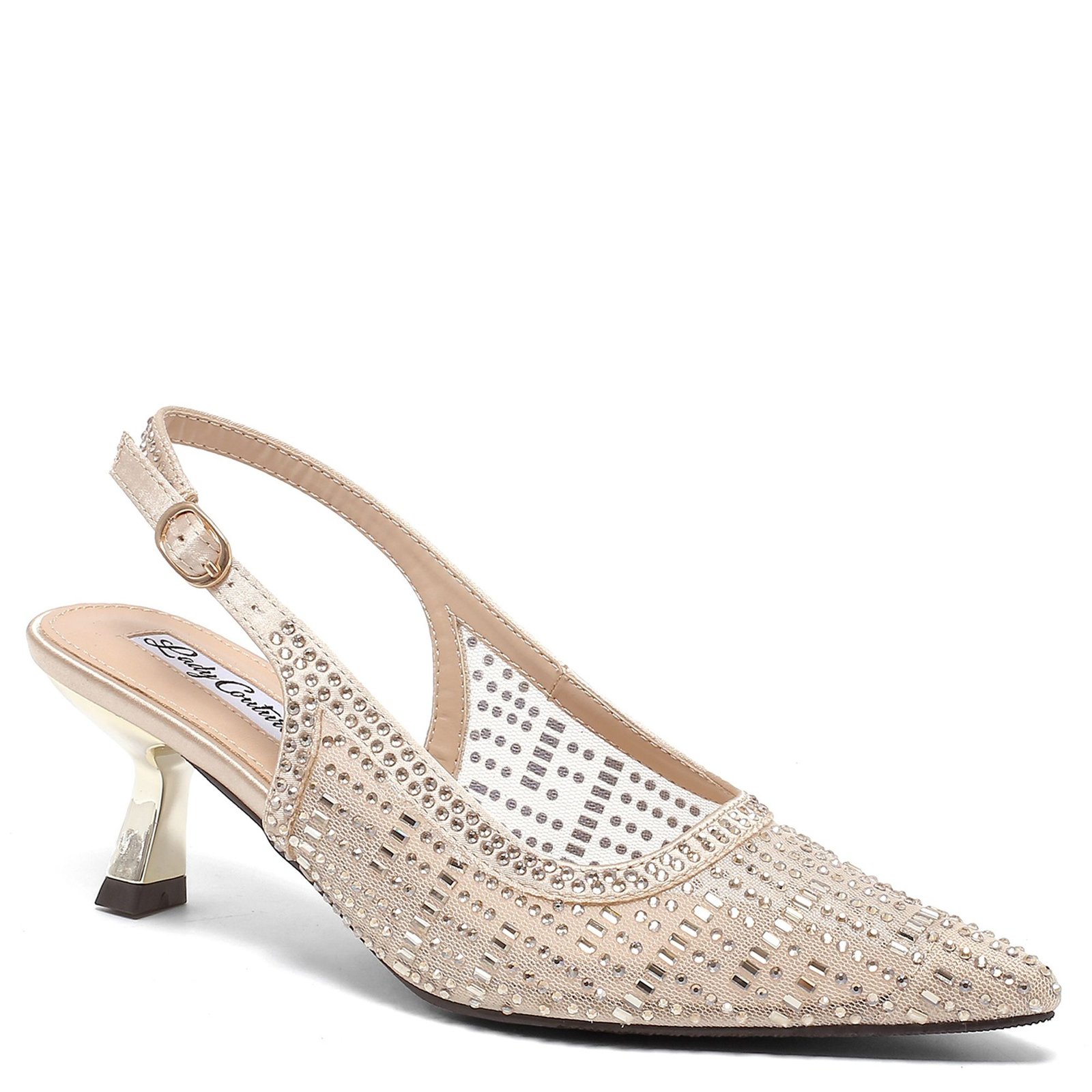 Lady Couture of NY Linda - Womens 6 Gold Pump Medium