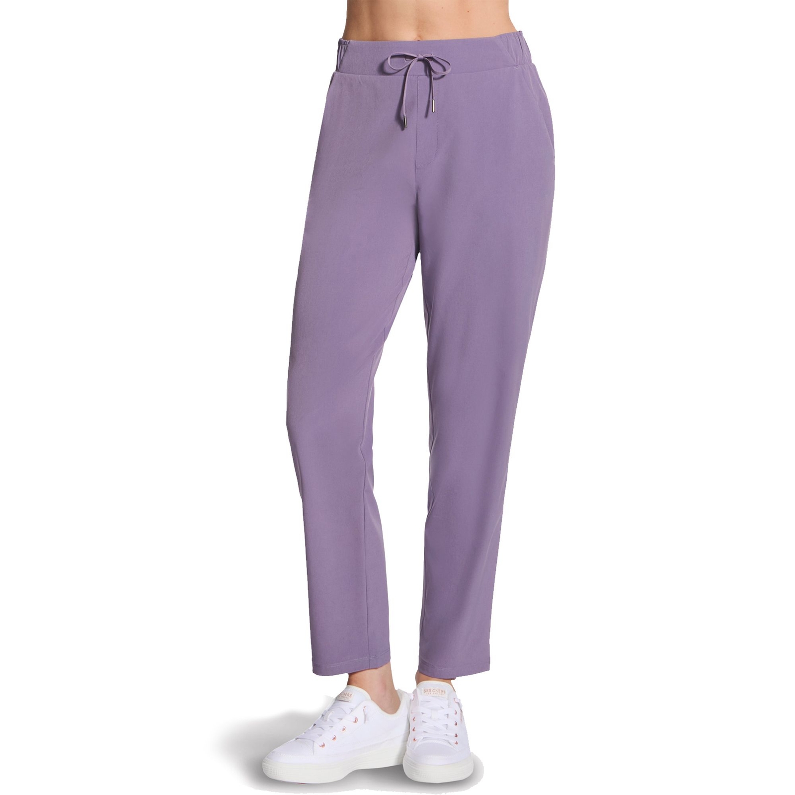 Skechers Women's Slip-Ins GoWalk Uptown Pant (Size L) Purple Sage, Nylon,Spandex