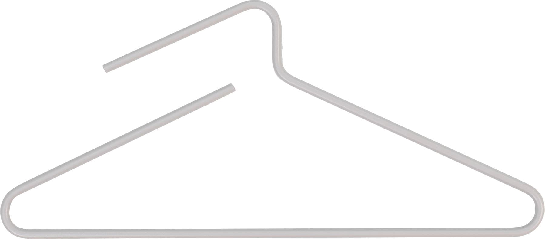 Garderobenhaken SPINDER DESIGN "HANG-ON Kleiderbügel", schwarz, B:46cm H:20,5cm T:0,8cm, Kunststoff, Garderobenhalter, Garderobenhaken