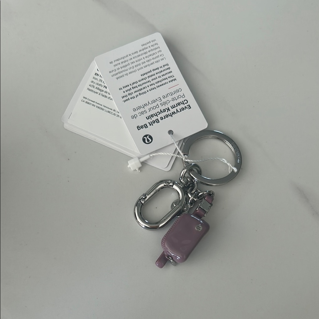 Lululemon Athletica Cell Phones & Accessories | Lululemon Purple Keychain Accessory | Color: Purple | Size: Os