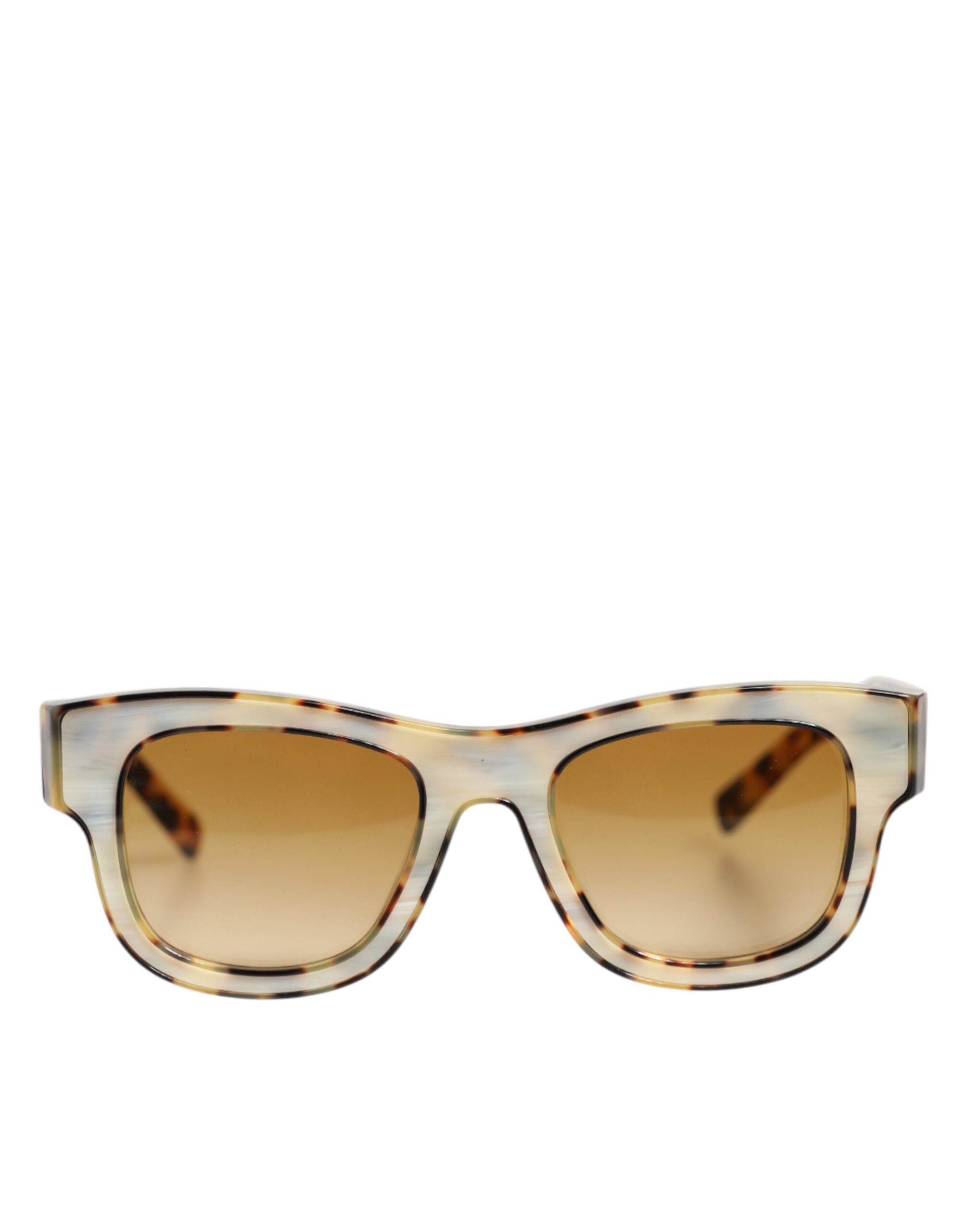 DG4379F Weiße Schildkrötenmuster-Gradient Acetat Sonnenbrille
